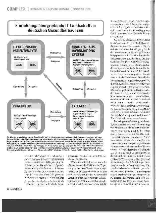 Vorschauseite 3: KRANKENHAUSINFORMATIONSSYSTEME - DIE MAUERN FALLEN