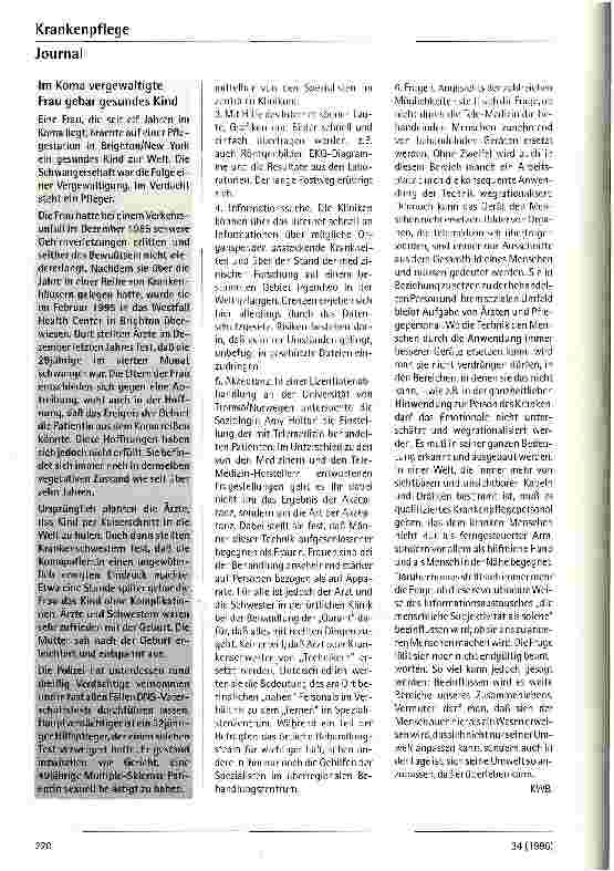 Vorschauseite 2: Möglichkeiten und Grenzen der Tele-Medizin