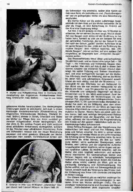 Vorschauseite 4: Die Bedeutung der ersten Lebenstage