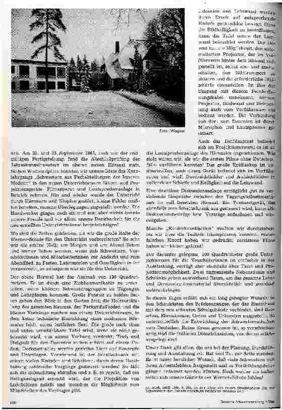 Vorschauseite 2: Ein neues Schulgebäude für die Werner-Schule vom Deutschen Roten Kreuz in Göttingen
