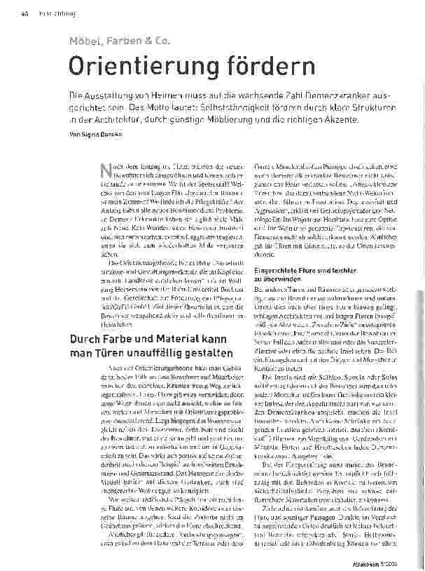 Vorschauseite 1: Orientierung fördern