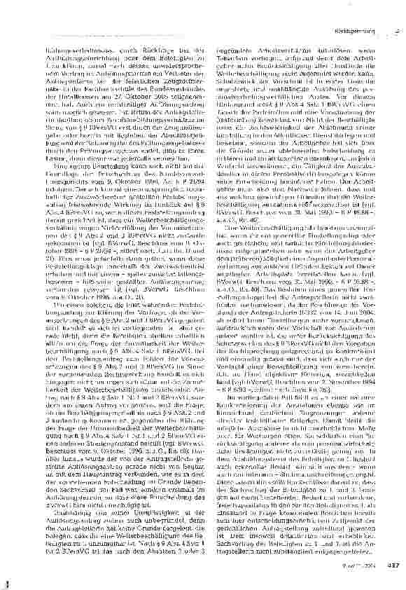 Vorschauseite 3: Weiterbeschäftigung eines Jugend und Auszubildendenvertreters