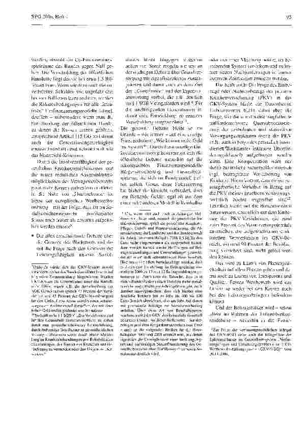 Vorschauseite 4: Warum ich das GKV-WSG nach derzeitigem Stand ablehnen werde