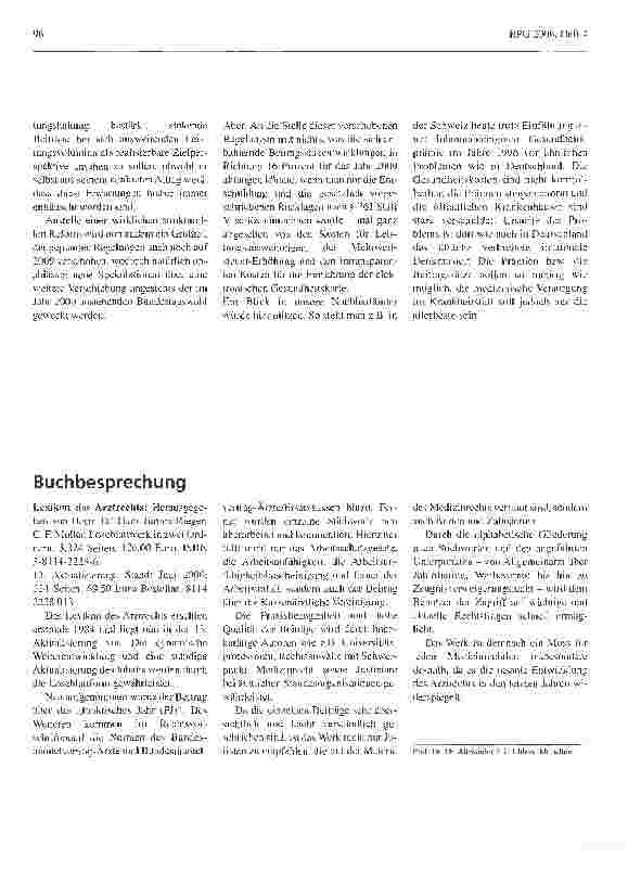 Vorschauseite 5: Warum ich das GKV-WSG nach derzeitigem Stand ablehnen werde