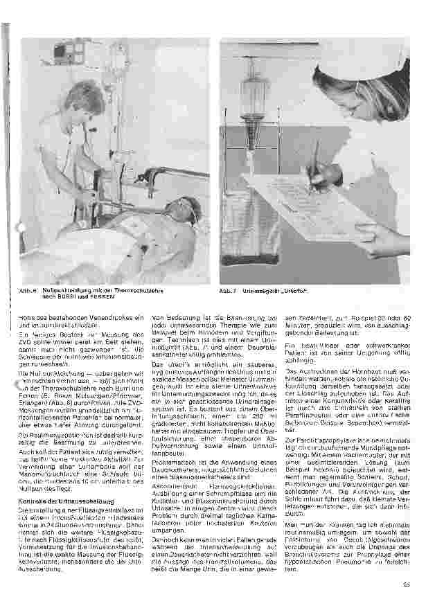 Vorschauseite 3: Aktuelle Themen aus Intensivmedizin und Anästhesiologie 6. Folge: Allgemeine Überwachungsund Pflegemaßnahmen