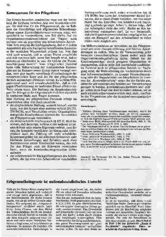 Vorschauseite 2: Organisationsmängelhaftung im Krankenhaus