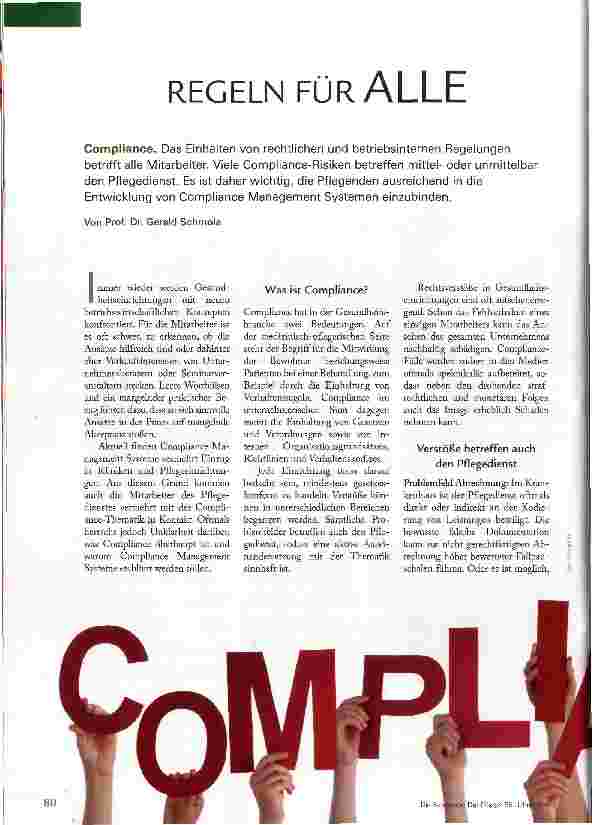 Vorschauseite 1: REGELN FÜR ALLE