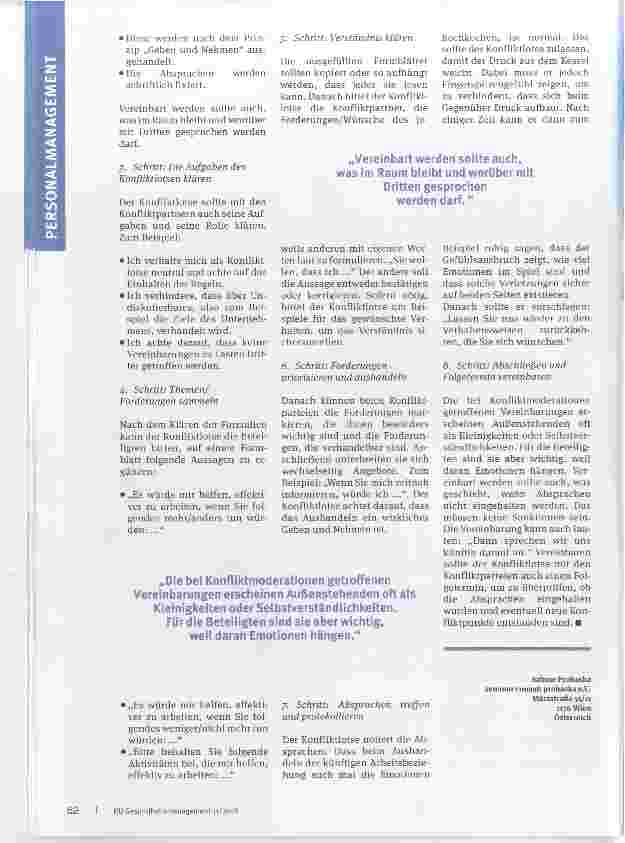 Vorschauseite 3: Konflikte moderieren