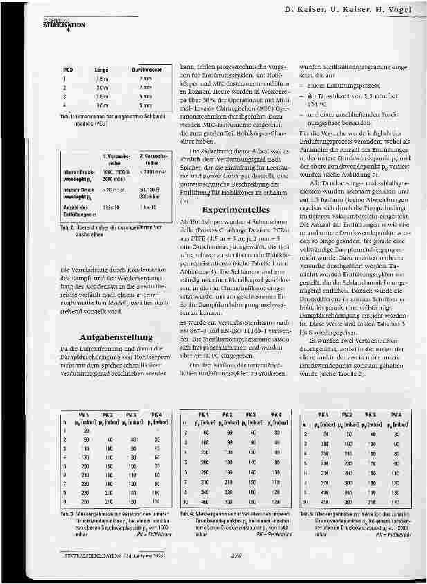 Vorschauseite 4: Die quantitative Beschreibung der Entlüftung von Hohlkörpern in Dampfsterilisationsprozessen