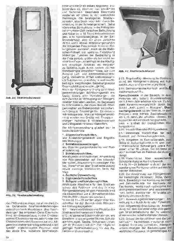 Vorschauseite 2: Radiologie Eine Einführung für Krankenschwestern u. Pfleger 30. Folge: Erläuterungen zur Röntgenverordnung vom 1.03.1973