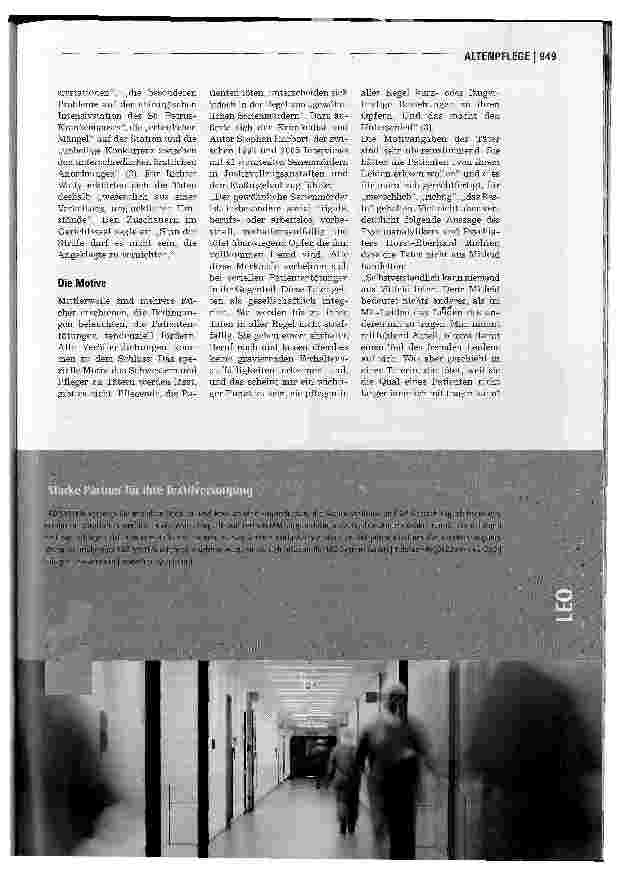 Vorschauseite 4: Patiententötung Todesengel - Wenn Pflegekräfte morden