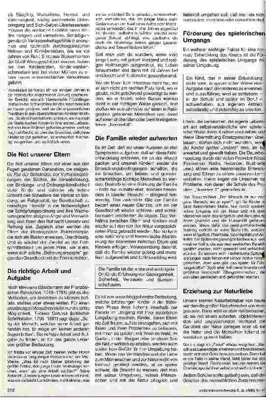 Vorschauseite 3: Die Nöte unserer Kinder in der Wohlstandsgesellschaft