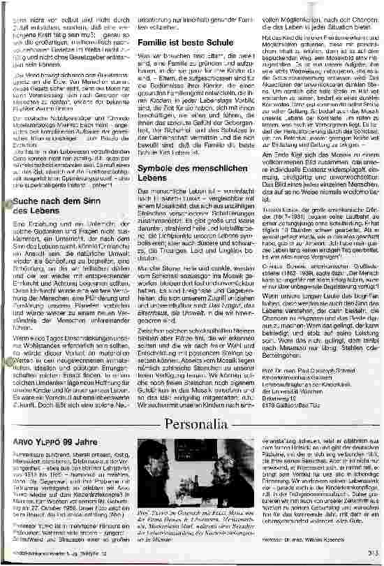 Vorschauseite 4: Die Nöte unserer Kinder in der Wohlstandsgesellschaft