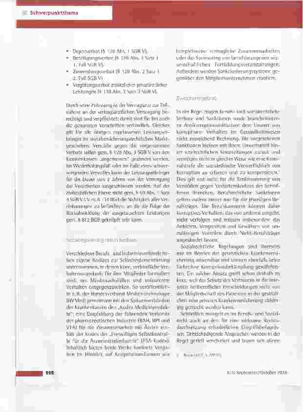 Vorschauseite 3: Bestechung und Bestechlichkeit im Gesundheitswesen im Spannungsverhältnis zwischen Korruption und Kooperation