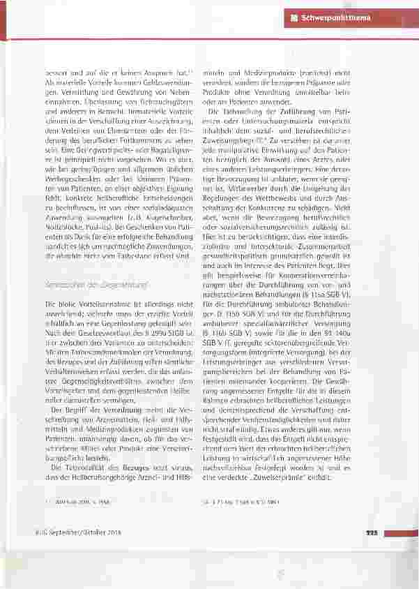 Vorschauseite 6: Bestechung und Bestechlichkeit im Gesundheitswesen im Spannungsverhältnis zwischen Korruption und Kooperation
