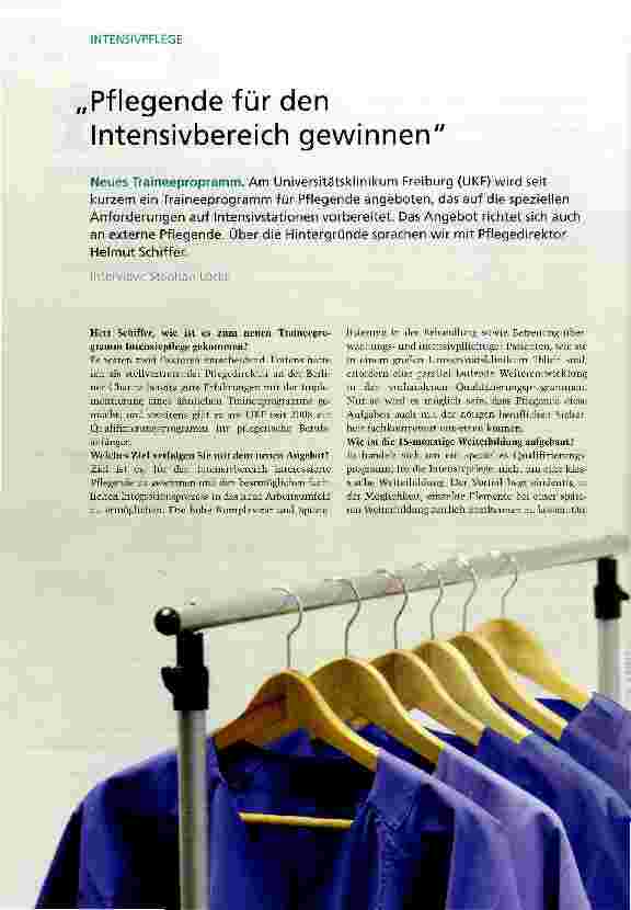 Vorschauseite 1: Pflegende für den Intensivbereich gewinnen