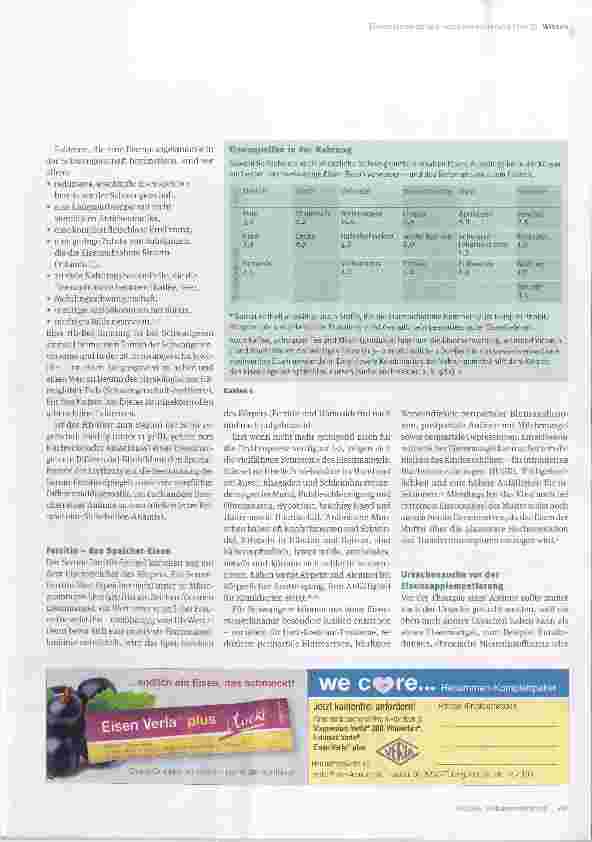 Vorschauseite 2: Die Sache mit dem Eisen (Teil 2)