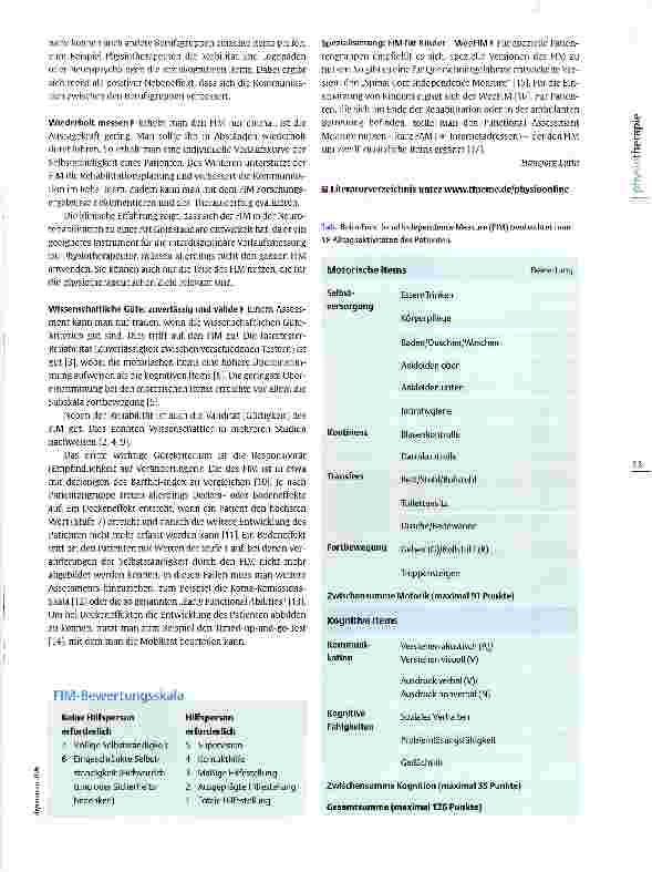 Vorschauseite 2: Assessment: Functional Independence Measure Alltagsfähigkeiten zuverlässig messen