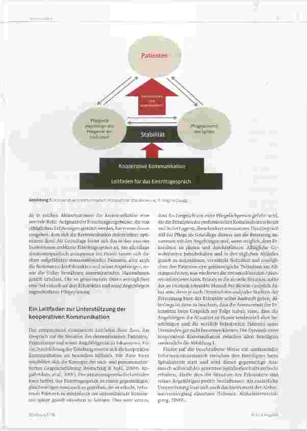 Vorschauseite 3: Kommunikation zwischen Pflegepersonal und Angehörigen von Menschen mit Demenz
