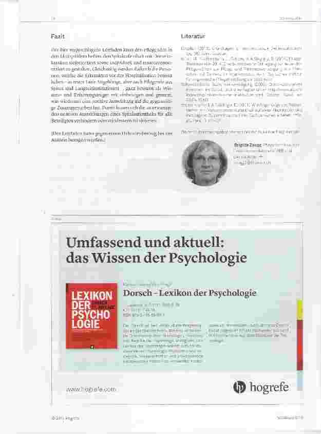 Vorschauseite 4: Kommunikation zwischen Pflegepersonal und Angehörigen von Menschen mit Demenz