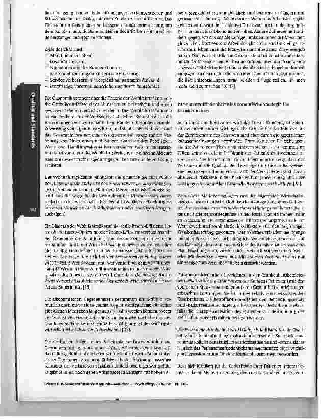 Vorschauseite 4: Patientenzufriedenheit aus ökonomischer Sicht