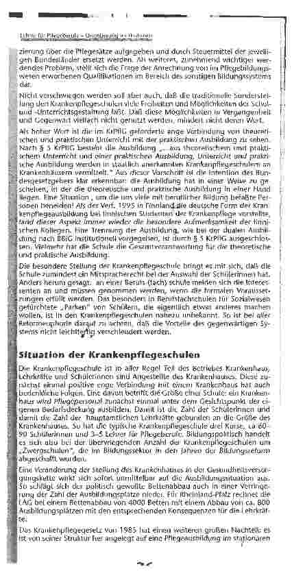 Vorschauseite 4: Lehrer für Pflegeberufe- Orientierung im Umbruch
