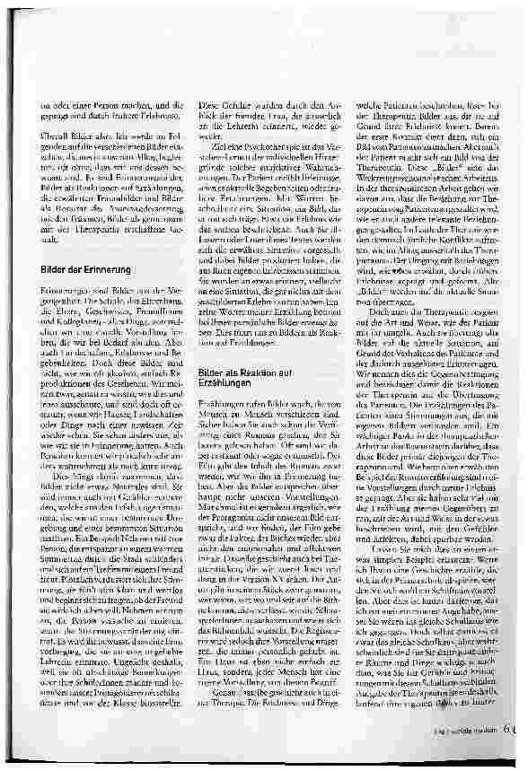 Vorschauseite 2: Sprach-Bilder in der Psychotherapie