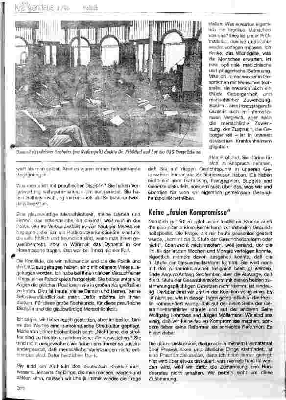 Vorschauseite 4: Nachtloser Wechsel in der DKG-Geschäftsführung