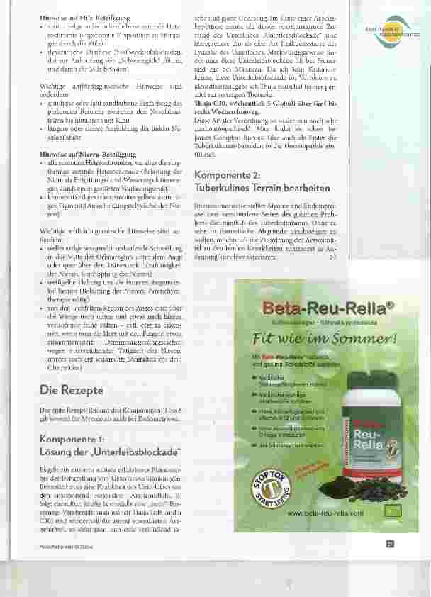 Vorschauseite 2: Myome und Endometriose Mithilfe der Augendiagnose erfolgreich behandeln