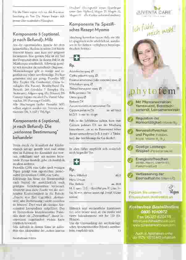 Vorschauseite 4: Myome und Endometriose Mithilfe der Augendiagnose erfolgreich behandeln