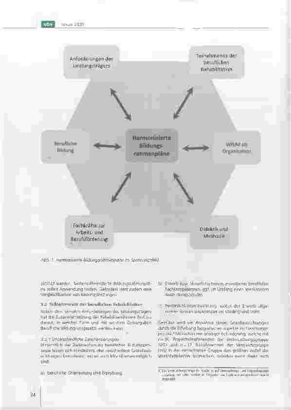 Vorschauseite 3: Harmonisierte Bildungsrahmenpläne in Werkstätten für behinderte Menschen und ihre wissenschaftliche Evaluation