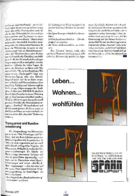 Vorschauseite 4: Neue Chancen zur Profilierung