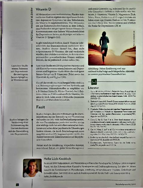 Vorschauseite 3: Stabilität durch Vielfalt: Darmmikrobiom und Depressionen