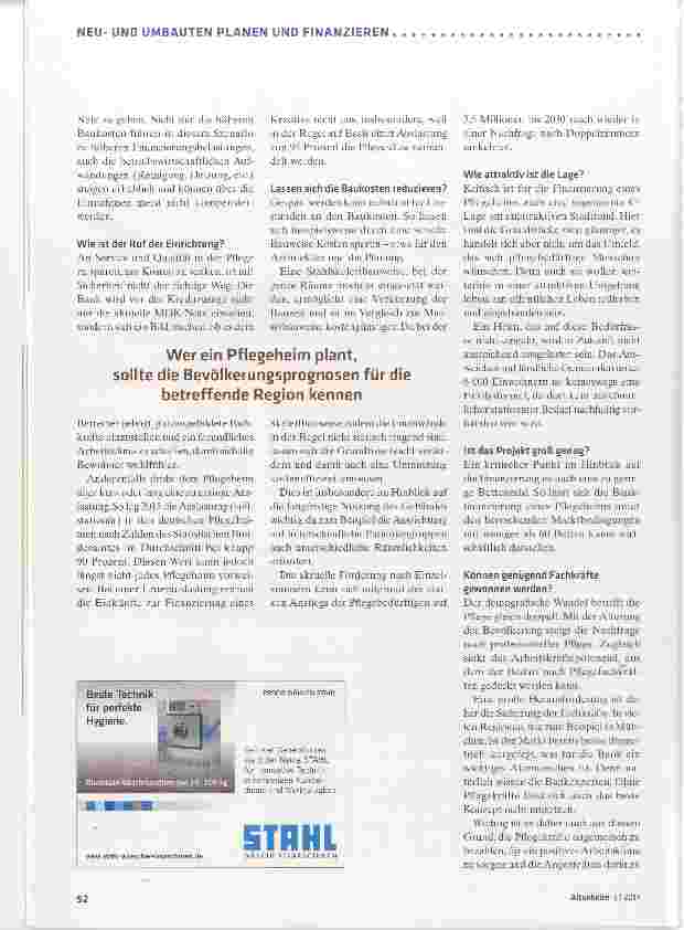 Vorschauseite 3: Konzepte sollten nachhaltig sein