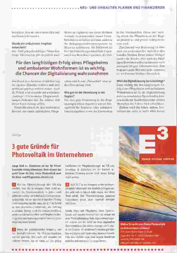 Vorschauseite 4: Konzepte sollten nachhaltig sein