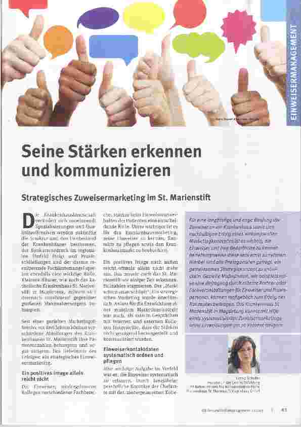 Vorschauseite 1: Seine Stärken erkennen und kommunizieren