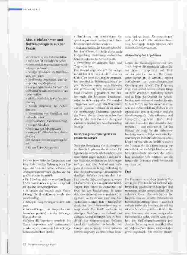 Vorschauseite 5: Die Beurteilung psychischer Belastuttgen Möglichkeiten und Chancen