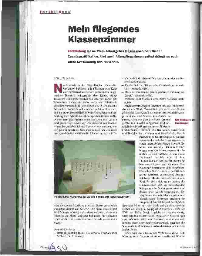Vorschauseite 1: Mein fliegendes Klassenzimmer