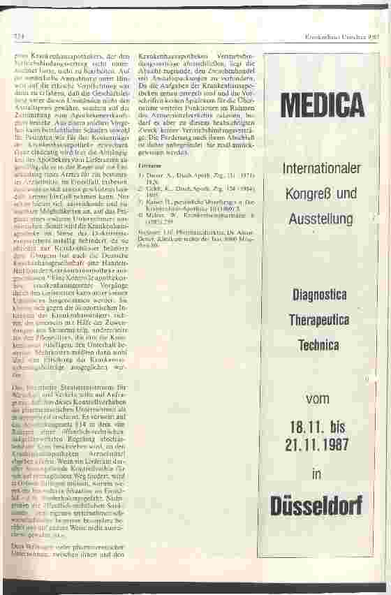 Vorschauseite 2: Sind Vertriebsbindungsverträge mit Krankenhausapotheken notwendig