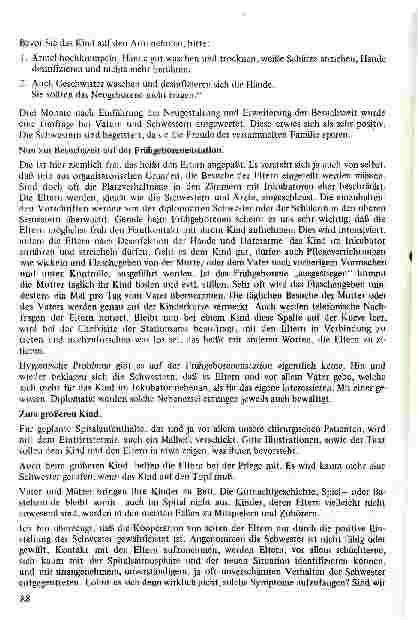 Vorschauseite 2: Erweiterte Besuchszeit aus der Sicht der Schwester