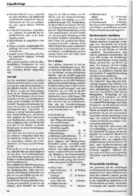 Vorschauseite 3: Krankenpflege in Zimbabwe