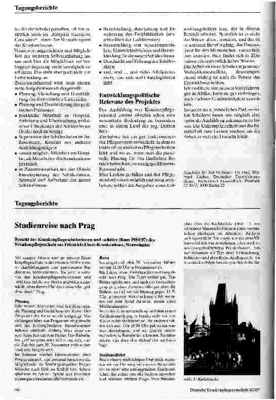 Vorschauseite 5: Krankenpflege in Zimbabwe