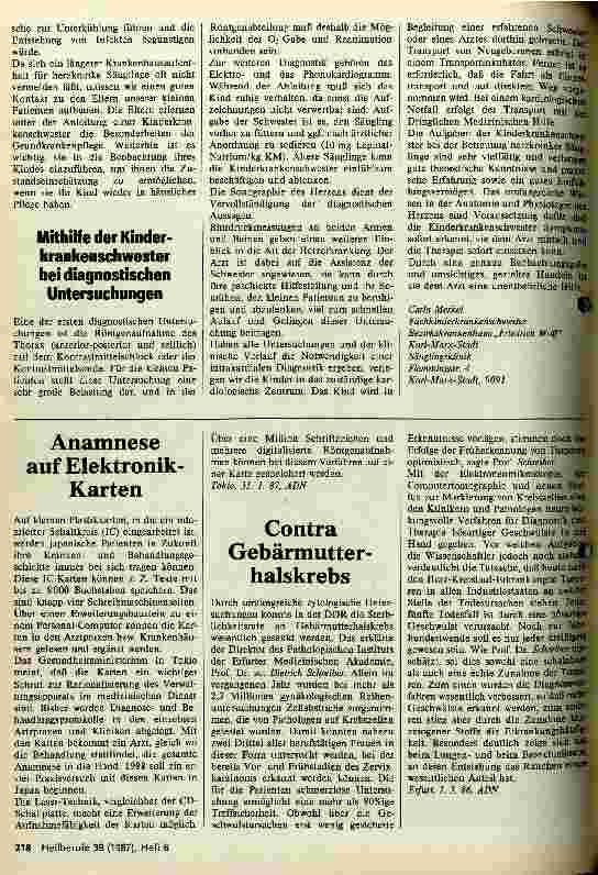 Vorschauseite 2: Betreuung herzkranker Säuglinge - Aufgaben der Kinderkrankenschwester
