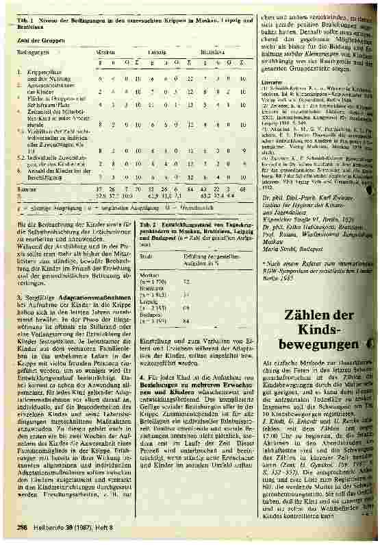 Vorschauseite 2: Untersuchungen zur Entwicklung von Krippenkindern