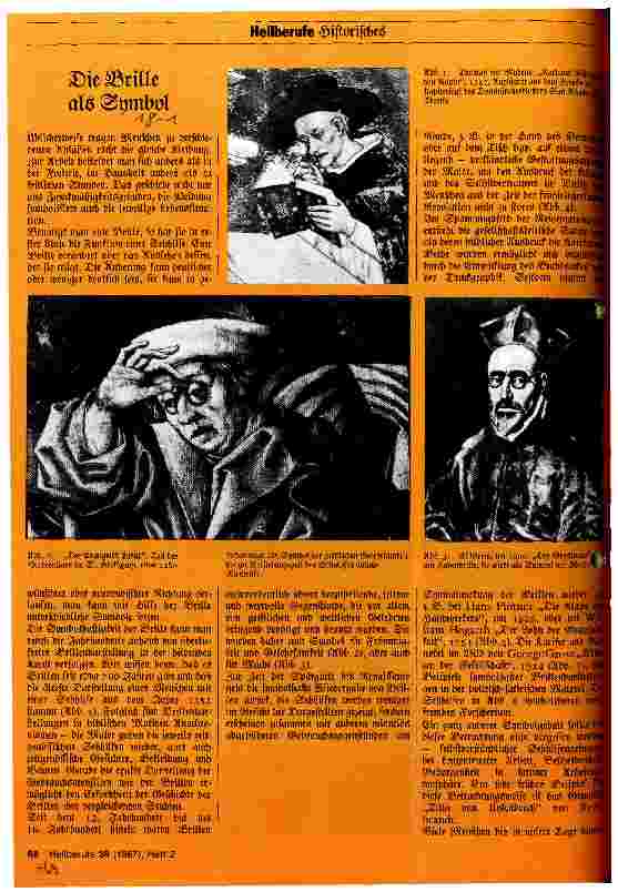 Vorschauseite 1: Die Brille als Symbol