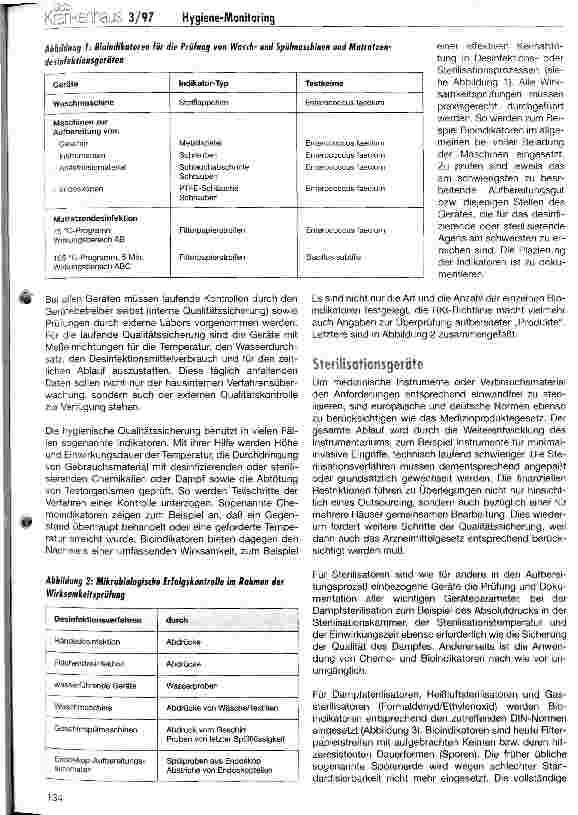 Vorschauseite 2: Hygiene-Monitoring im Krankenhaus