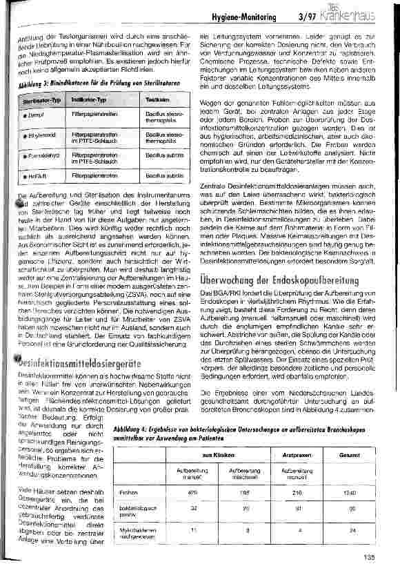 Vorschauseite 3: Hygiene-Monitoring im Krankenhaus