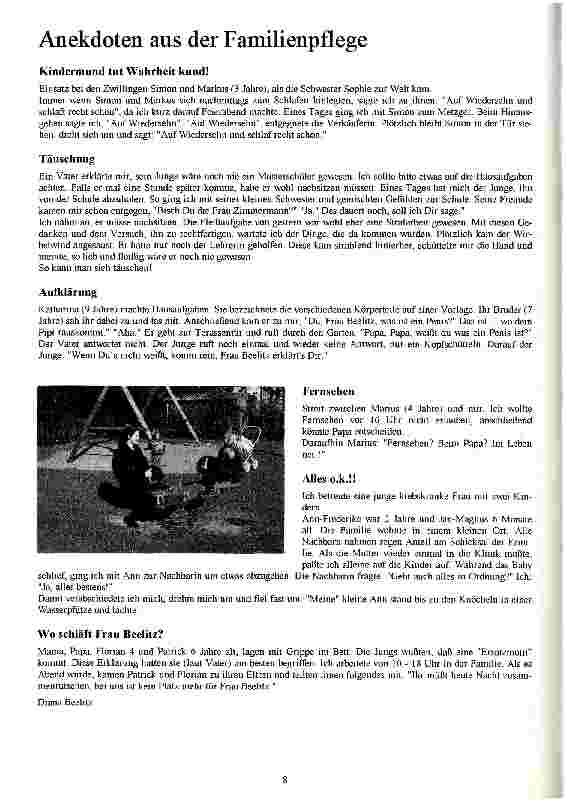 Vorschauseite 3: Familienpflege heute