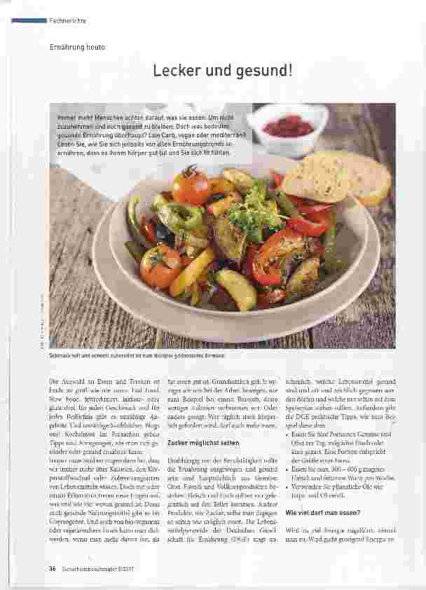 Vorschauseite 1: Lecker und gesund!