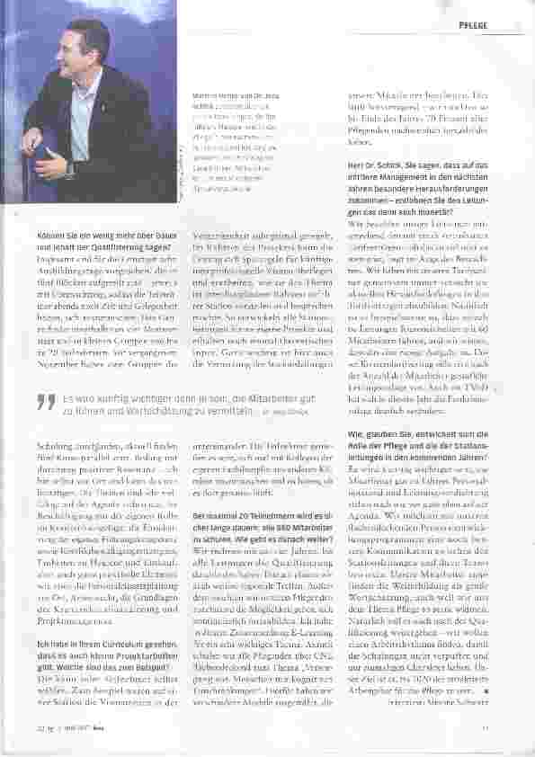Vorschauseite 2: Management nach Maß bei Sana